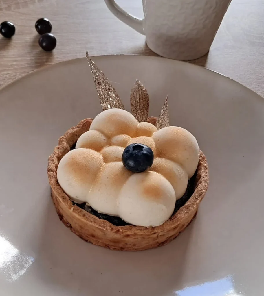 tarte myrtilles high