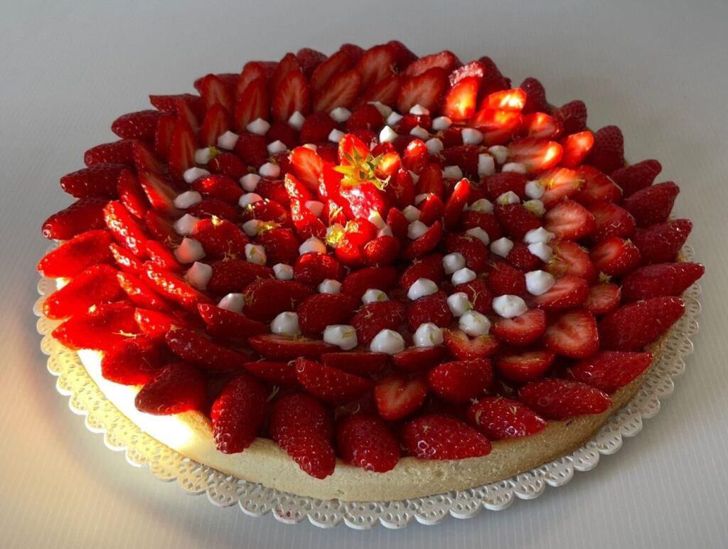 tarte au fraise