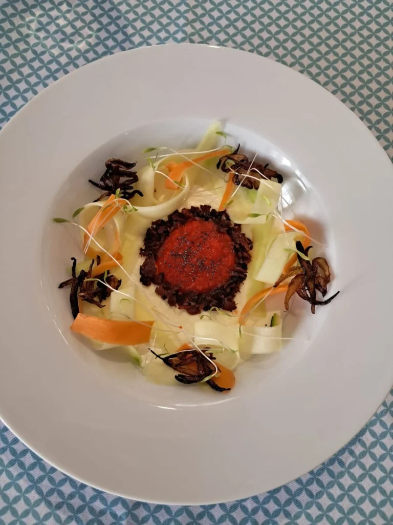 entremet au chorizo