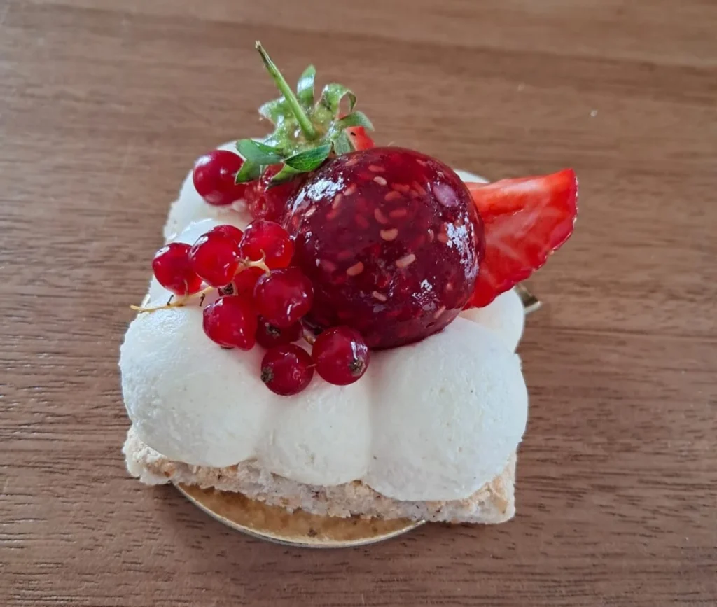 petit entremet fruits rouges