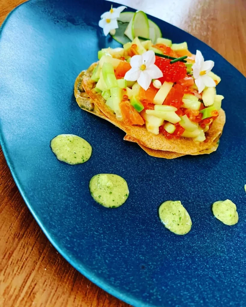 salade feuille de brick